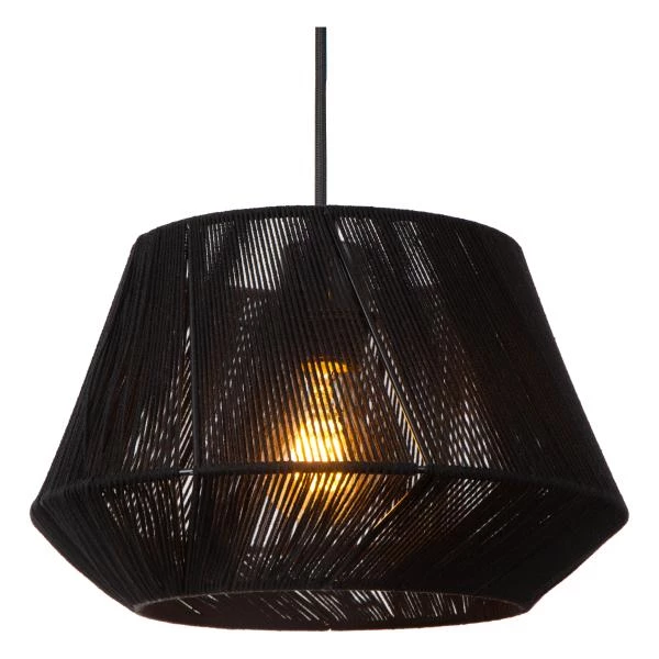 Lucide JESSICA - Hanglamp - Ø 35,5 cm - 3xE27 - Zwart - detail 1